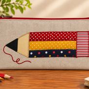 Handcrafted Fabric Pencil Case