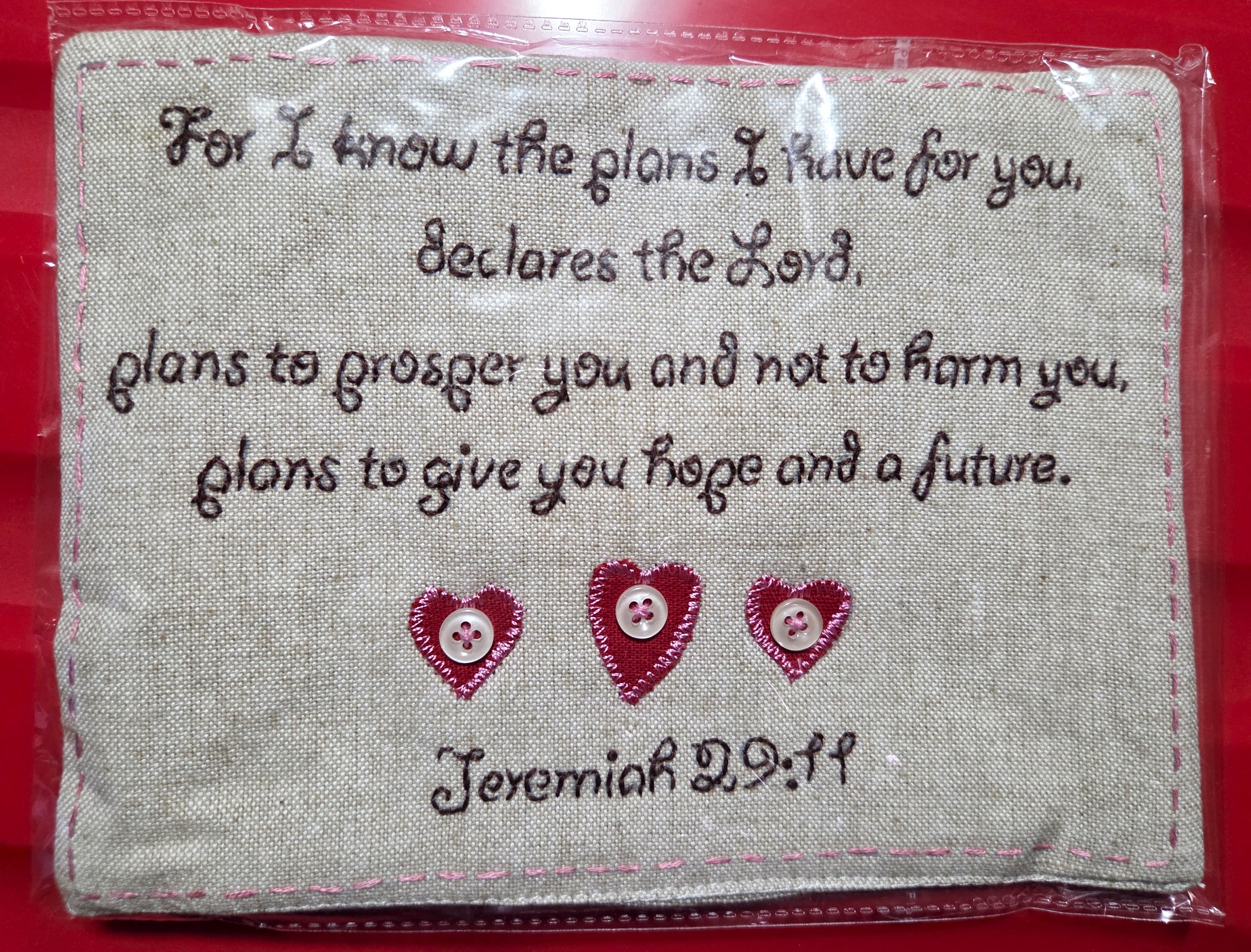 Handstitched Wall Hangings