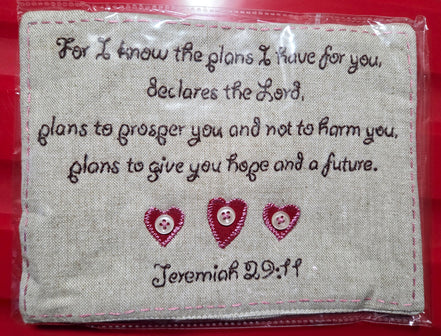 Handstitched Wall Hangings
