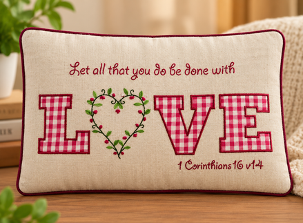 Inspirational Rectangle Cushion Cover