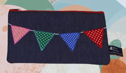 Handcrafted Fabric Pencil Case
