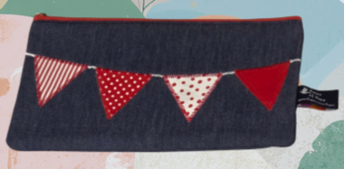 Handcrafted Fabric Pencil Case