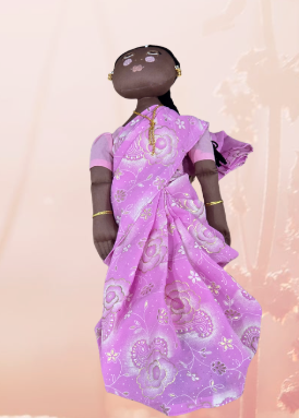 Handcrafted Ethnic Doll (17”)