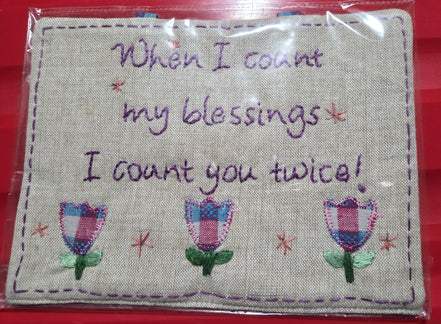 Handstitched Wall Hangings