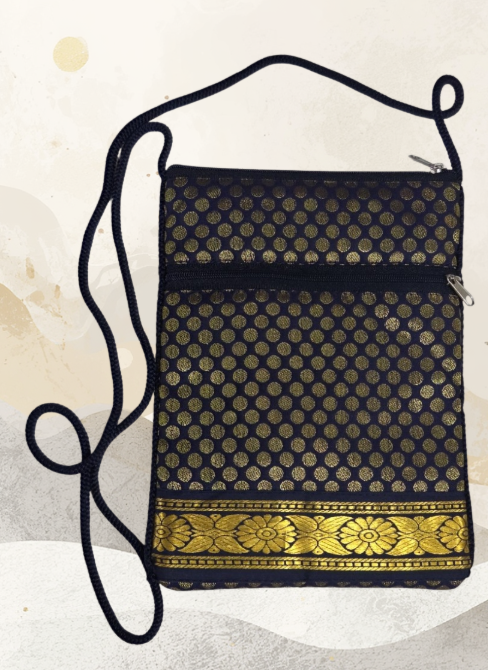 Brocade Crossbody Purse
