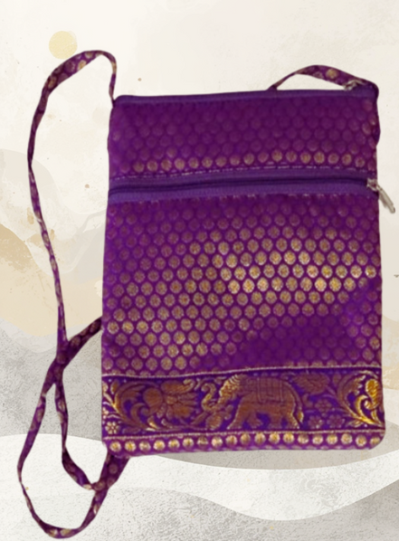 Brocade Crossbody Purse