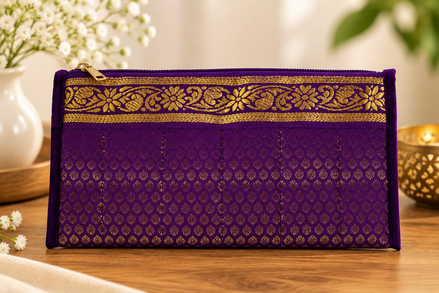 Handheld Brocade Evening Purse