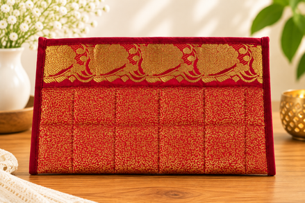 Handheld Brocade Evening Purse