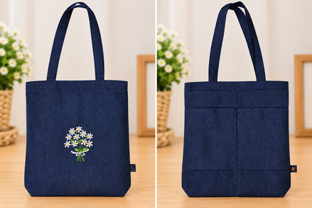 Embroidered Carry-All Bag