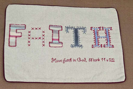 Inspirational Rectangle Cushion Cover