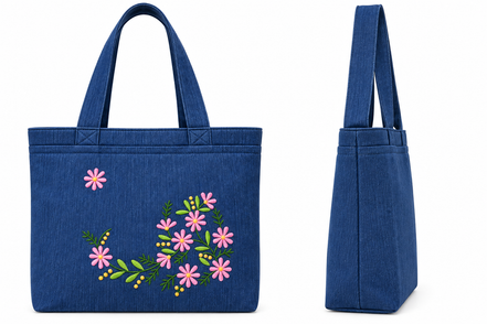 Denim carry-all Bag Shoulder bag