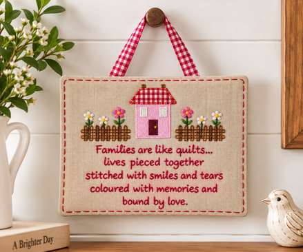 Handstitched Wall Hangings