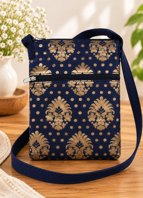 Brocade Crossbody Purse