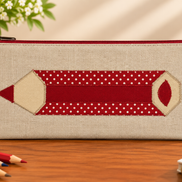 Handcrafted Fabric Pencil Case