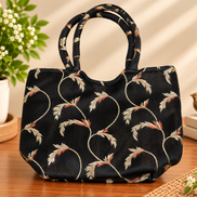 Satin Brocade Handbag