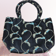 Satin Brocade Handbag