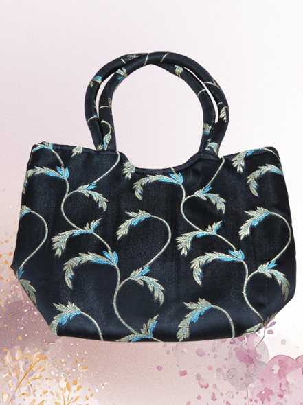 Satin Brocade Handbag