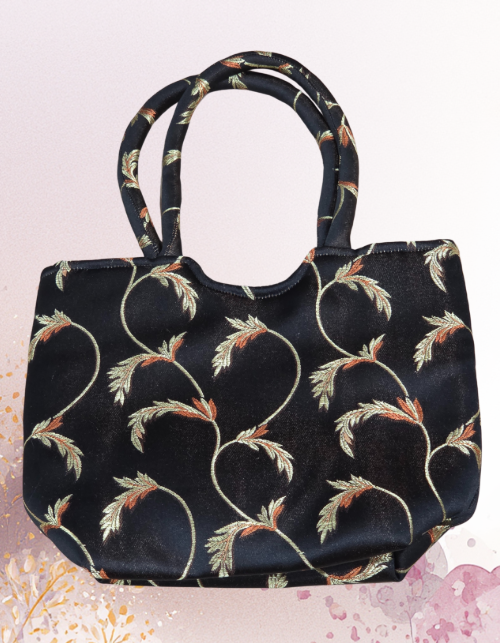 Satin Brocade Handbag