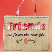 Handstitched Wall Hangings