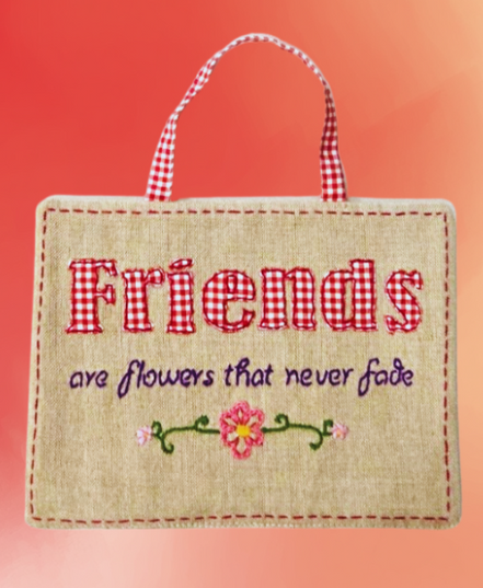 Handstitched Wall Hangings